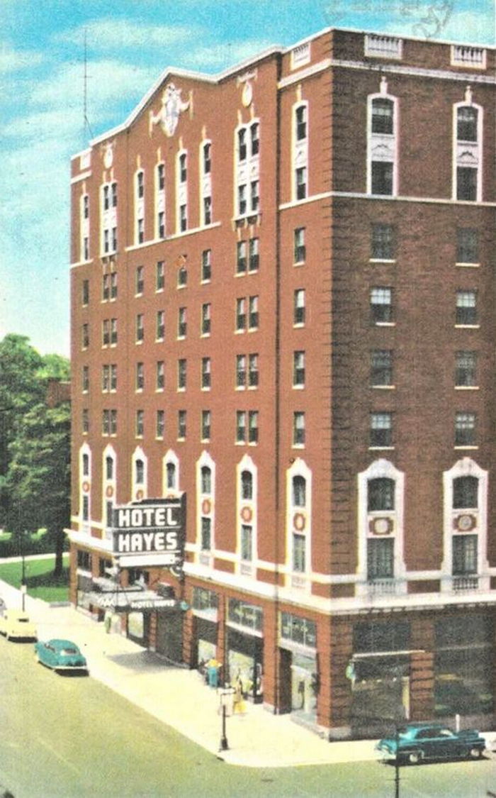 Hotel Hayes - Vintage Postcard (newer photo)